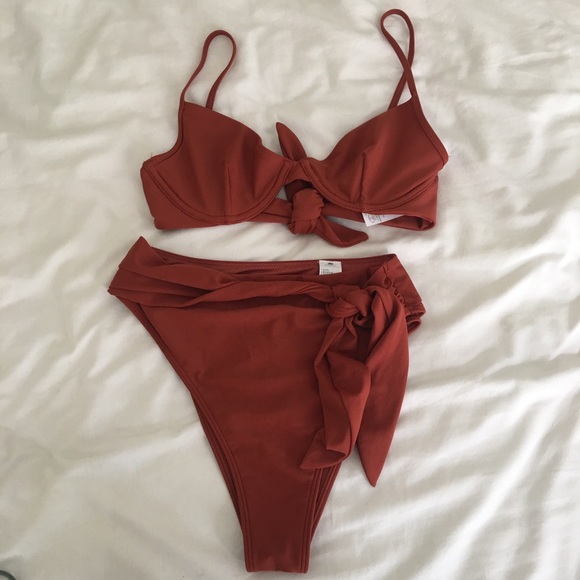 Abercrombie & Fitch Other - Abercrombie & Fitch High Waist Rust Bikini